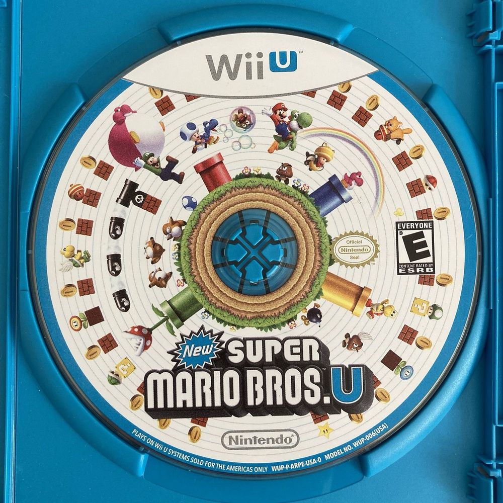 Super Mario Bros U Game for Nintendo Wii U